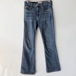 RE/DONE Originals High Rise Flare Stretch Jeans Womens 25 Blue Excellent USA